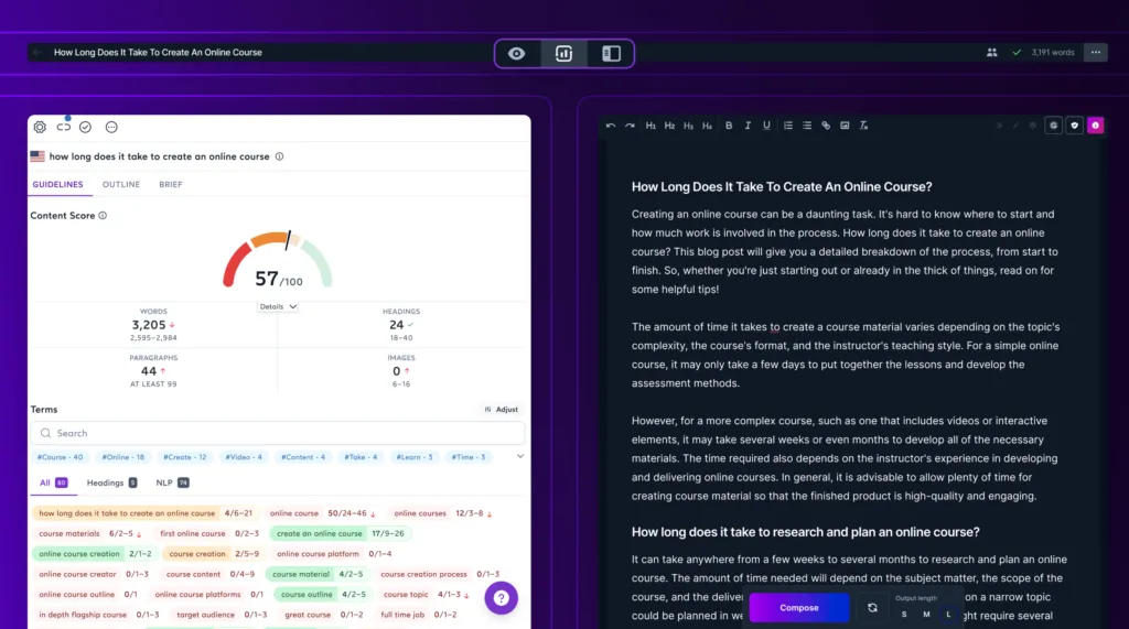 Jasper and SurferSEO Integration